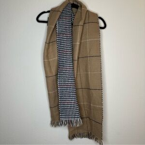 Plaid and Houndstooth scarf